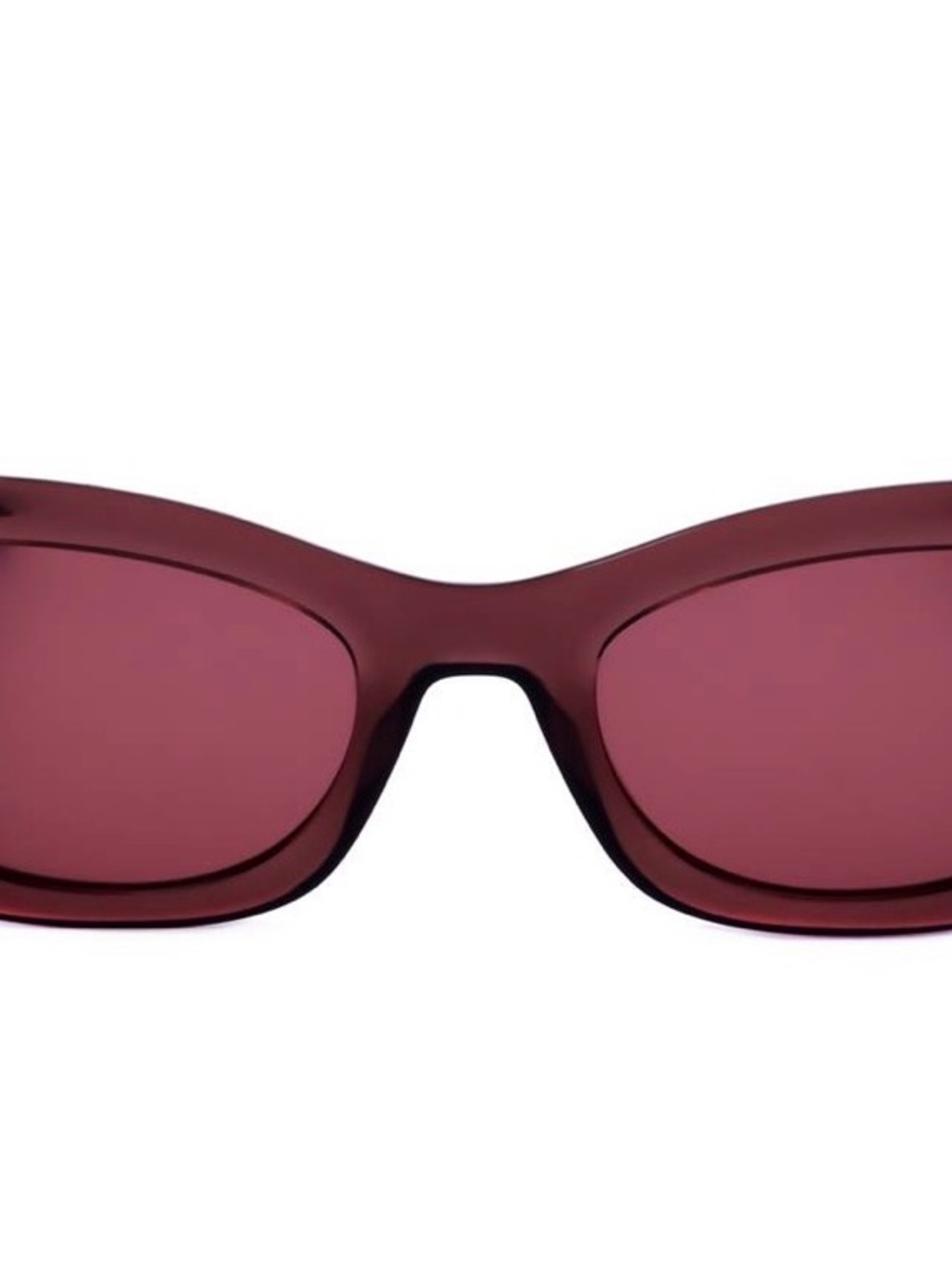 Brand New Victoria Beckham Pink Rectangle Sunglasses - Picture 6 of 6